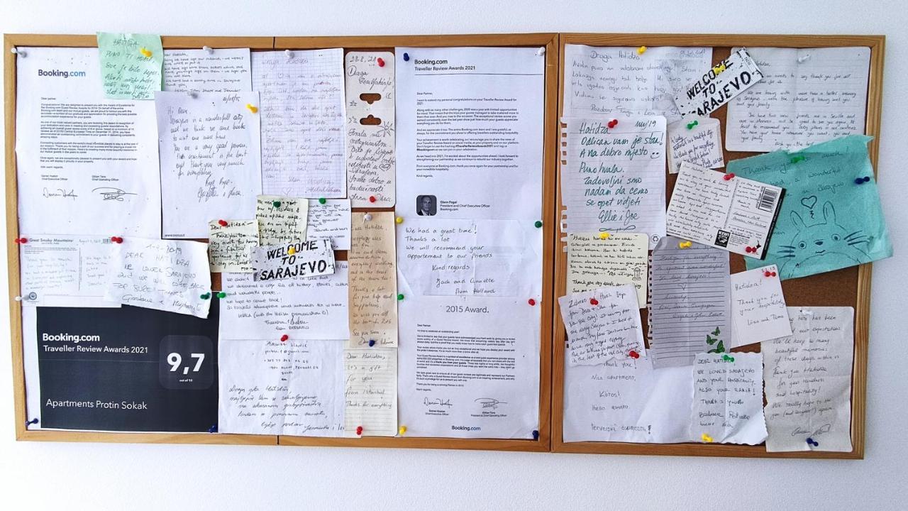 Apartments Protin Sokak Sarajevo Eksteriør billede